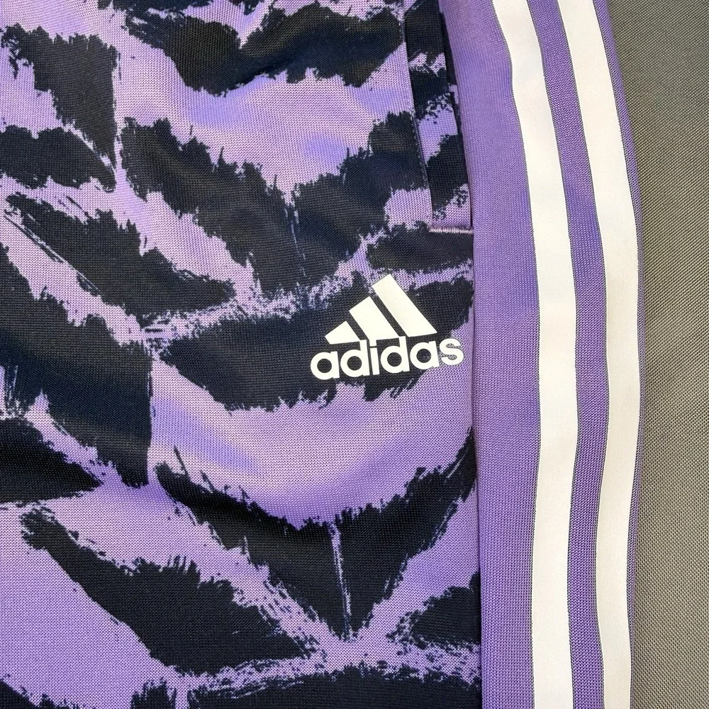 adidas Men's Sportswear Tiro Lifestyle Track Pants HS3299 Size M Purple Black